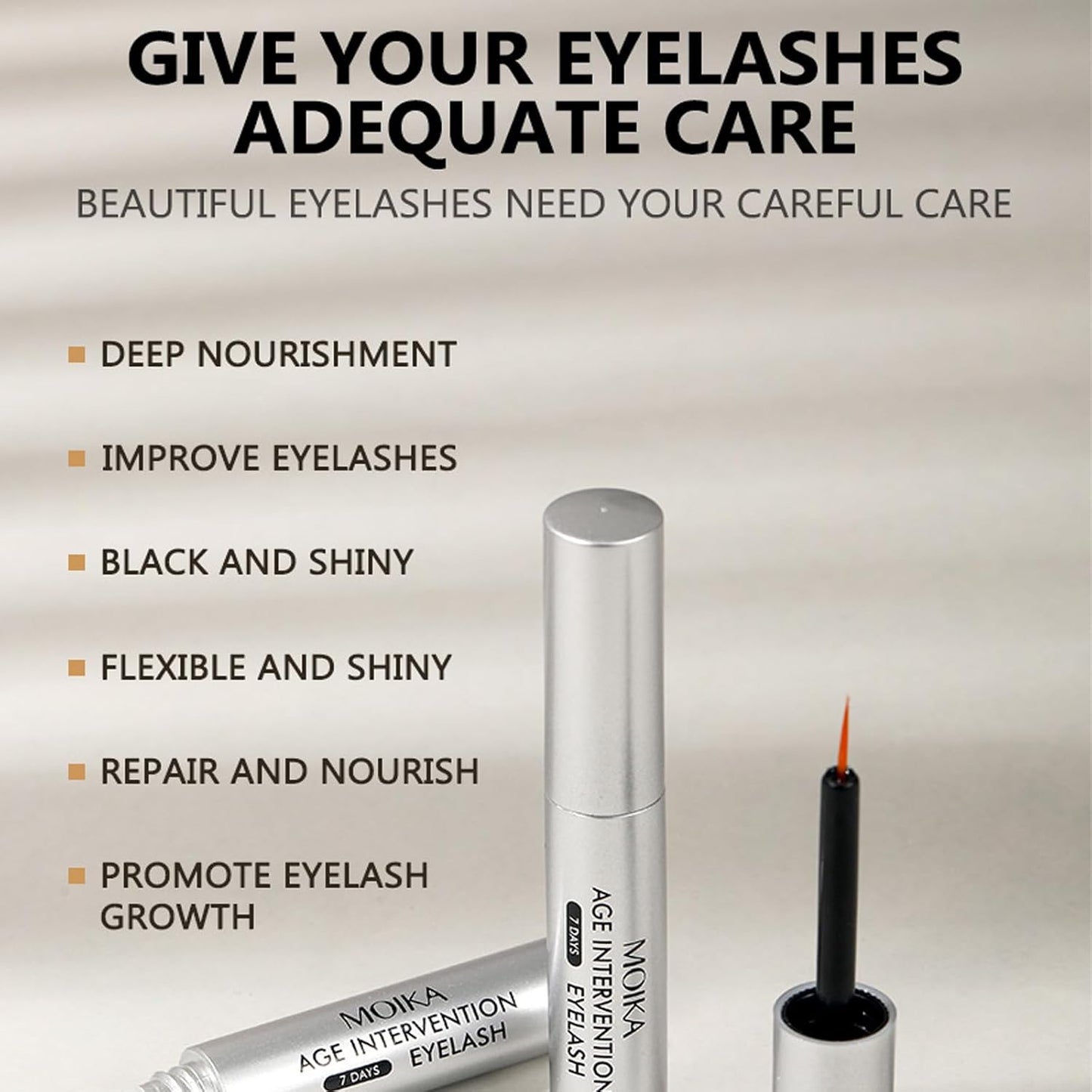 Eyelash Serum,  Eye Lash Serum Growth,Eyelash Growth Enhancer, Eye Lash Serum to Growth Longer, Fuller, Stronger 4Ml