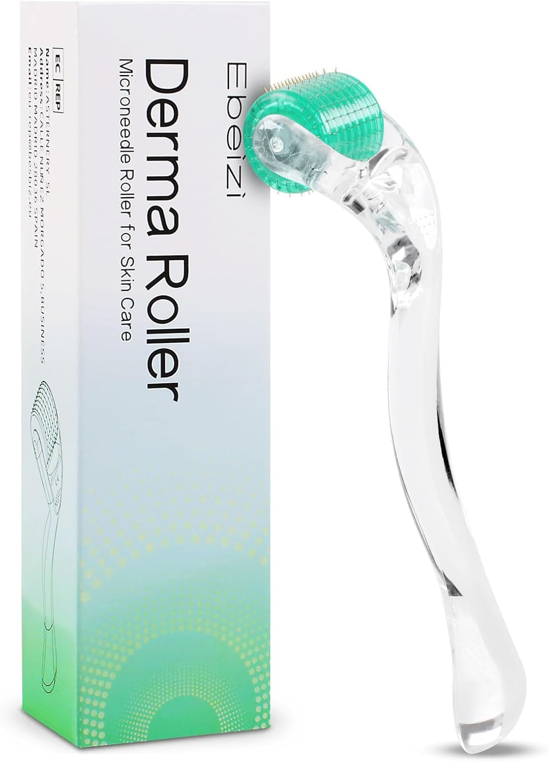 Derma Roller 0.5Mm with Individual Titanium Micro Needles – Microneedling Tool for Face, Scalp & Body Skin Care, Home Beauty Routine