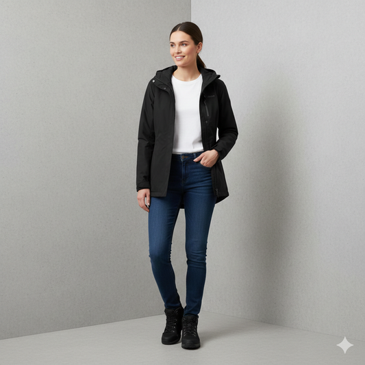 3-Zone Smart Heated Jacket – Winter Thermal Coat