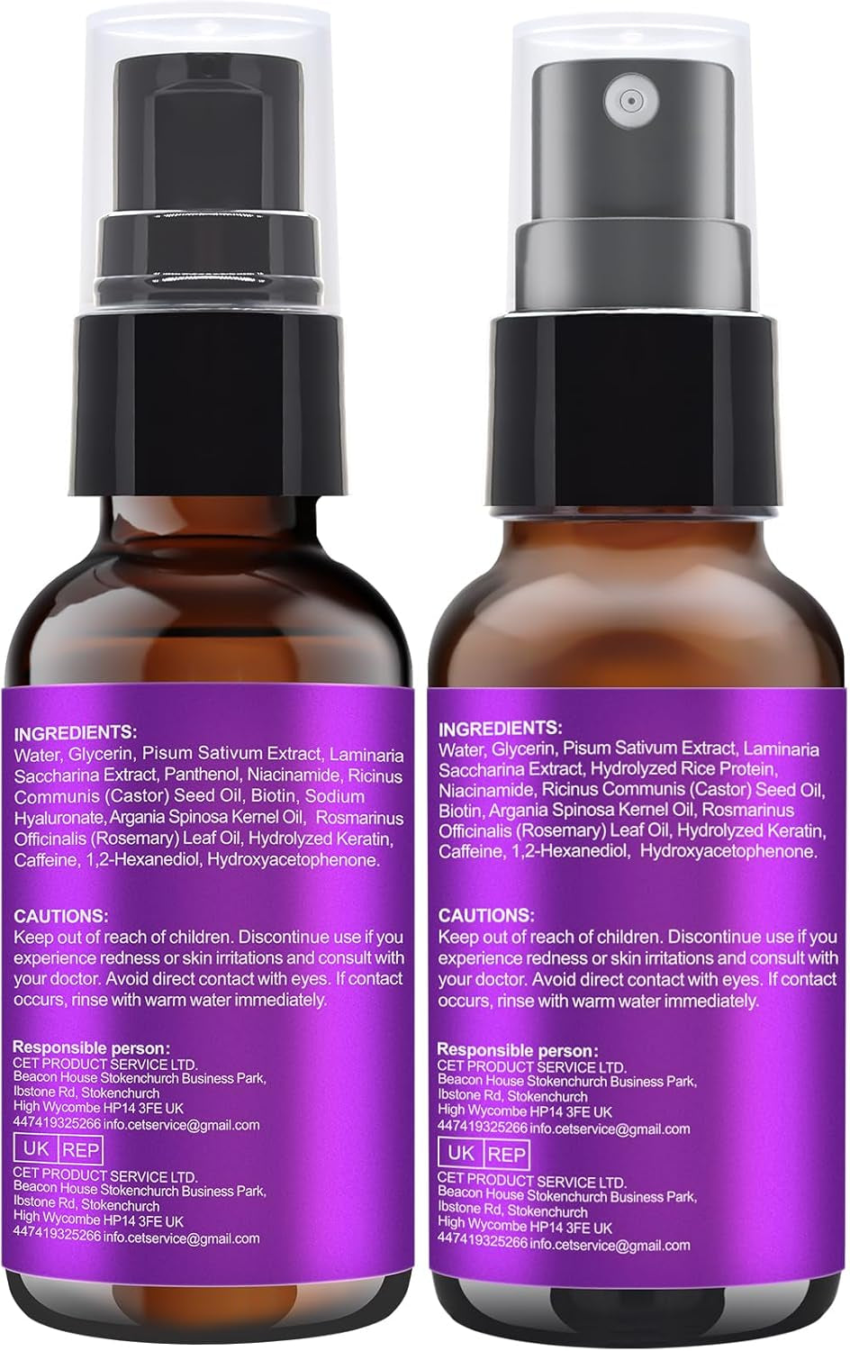 Rosemary Oil Serum for Hair Growth W/Rosemary Water & Rice Water Spray Hair Growth,Biotin Castor Oil Argan Oil Caffeine Keratin Reduce Hair Loss,Hair Thickening Products Treatment for Women Men